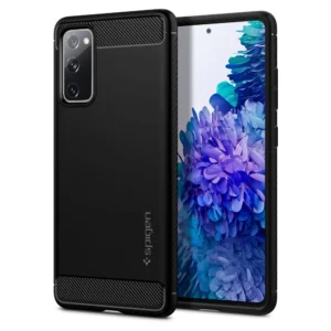Spigen Rugged Armor Case for Samsung Galaxy S20 FE - Matte Blackeng