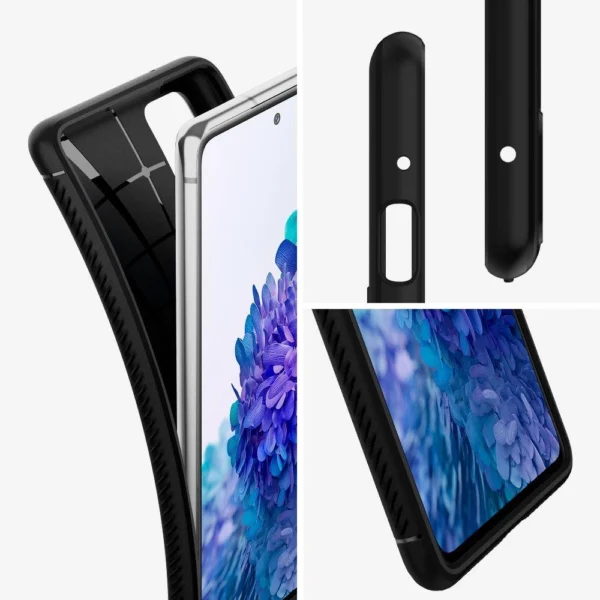 Spigen Rugged Armor Case for Samsung Galaxy S20 FE - Matte Blackeng