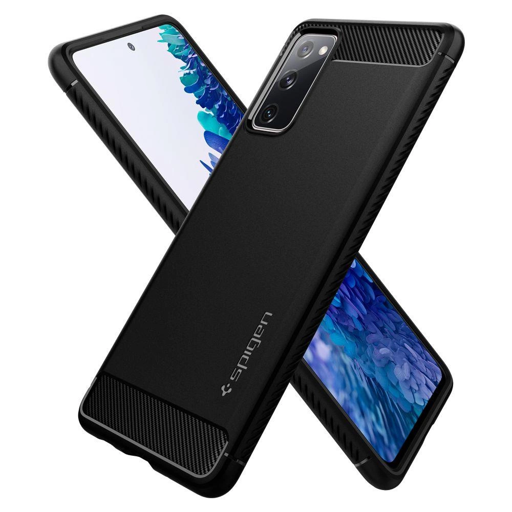 Spigen Rugged Armor Case for Samsung Galaxy S20 FE - Matte Blackeng