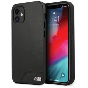 Etui BMW BMHCP12SMHOLBK iPhone 12 mini 5,4" czarny/black hardcase M Collection Smooth PUeng