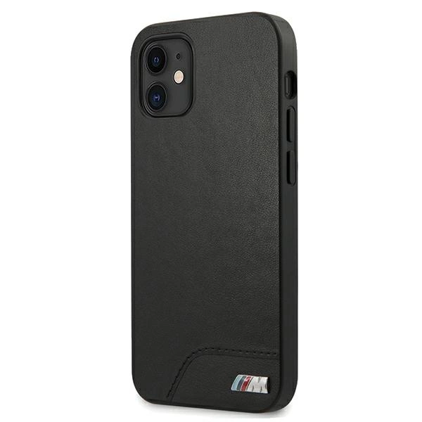 Etui BMW BMHCP12SMHOLBK iPhone 12 mini 5,4" czarny/black hardcase M Collection Smooth PUeng