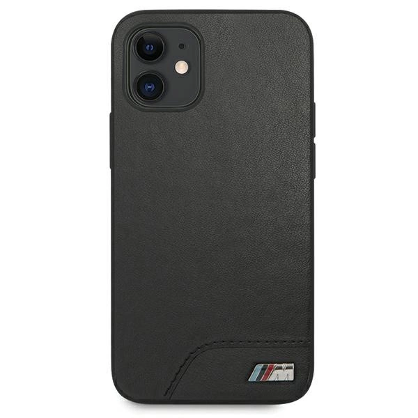 Etui BMW BMHCP12SMHOLBK iPhone 12 mini 5,4" czarny/black hardcase M Collection Smooth PUeng