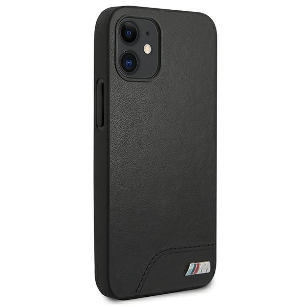 Etui BMW BMHCP12SMHOLBK iPhone 12 mini 5,4" czarny/black hardcase M Collection Smooth PUeng