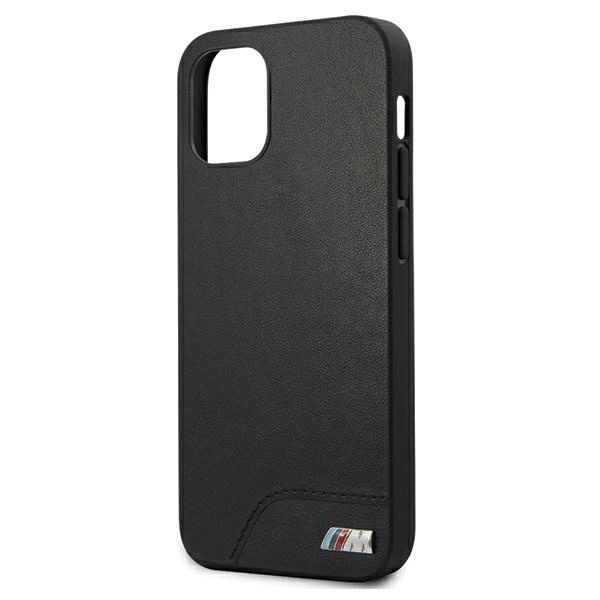 Etui BMW BMHCP12SMHOLBK iPhone 12 mini 5,4" czarny/black hardcase M Collection Smooth PUeng
