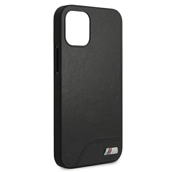 Etui BMW BMHCP12SMHOLBK iPhone 12 mini 5,4" czarny/black hardcase M Collection Smooth PUeng