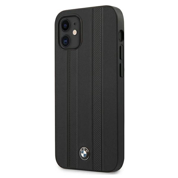 Etui BMW BMHCP12STTBK iPhone 12 mini 5,4" czarny/black hardcase Signature Tire Markseng