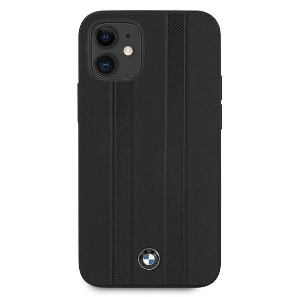 Etui BMW BMHCP12STTBK iPhone 12 mini 5,4" czarny/black hardcase Signature Tire Markseng