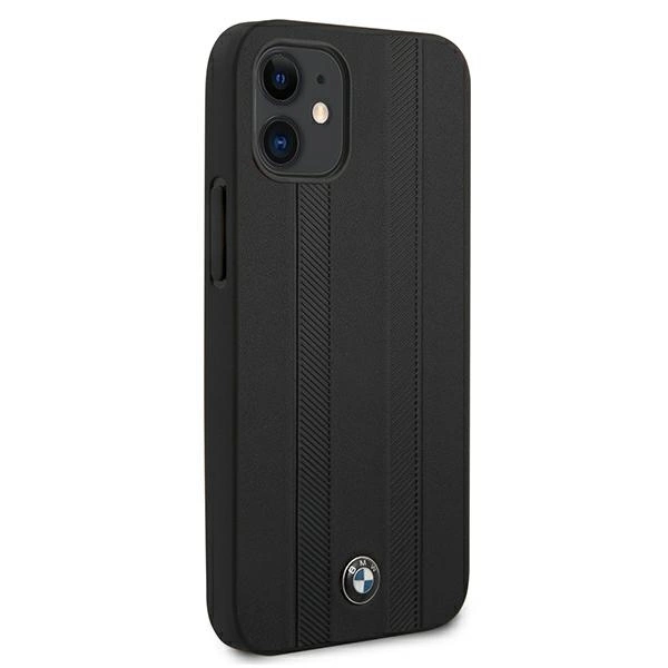 Etui BMW BMHCP12STTBK iPhone 12 mini 5,4" czarny/black hardcase Signature Tire Markseng