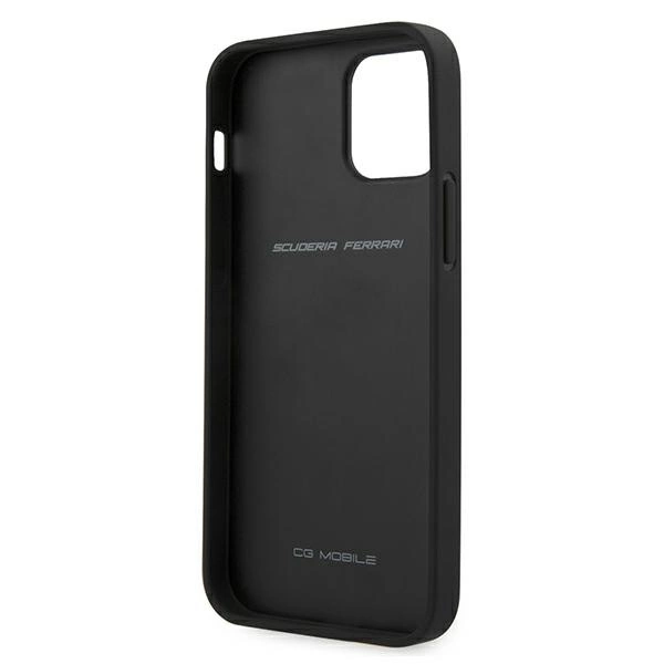 Ferrari FEHQUHCP12LBK iPhone 12 Pro Max 6.7" black/black hardcase Off Track Quiltedeng