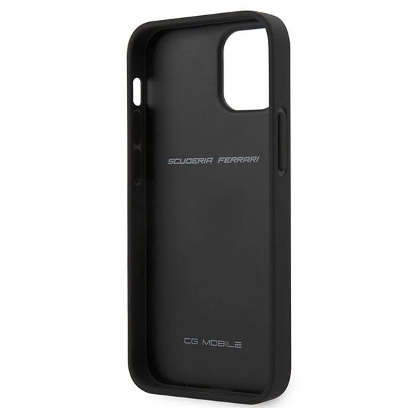 Ferrari FEHQUHCP12SBK iPhone 12 mini 5.4" black/black hardcase Off Track Quiltedeng
