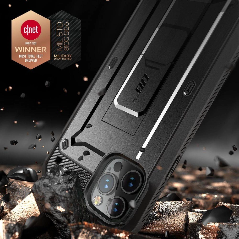 Supcase Unicorn Beetle Pro Case for iPhone 12 / iPhone 12 Pro - Blackeng