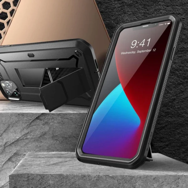 Supcase Unicorn Beetle Pro Case for iPhone 12 / iPhone 12 Pro - Blackeng
