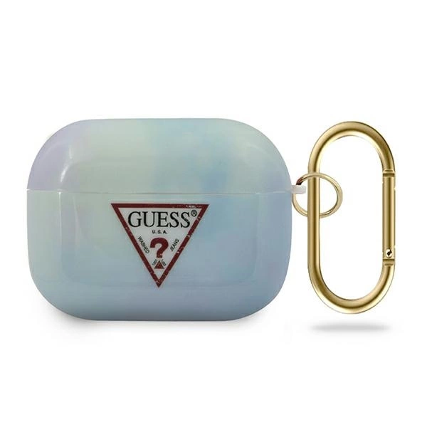 Guess GUACAPTPUMCGC02 AirPods Pro cover blue/blue Tie & Dye Collectioneng