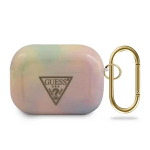Guess GUACAPTPUMCGG01 AirPods Pro cover pink/pink Tie & Dye Collectioneng