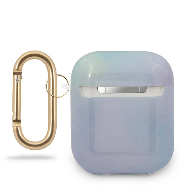 Guess GUACA2TPUMCGC02 AirPods cover blue/blue Tie & Dye Collectioneng