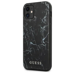 Guess GUHCP12SPCUMABK iPhone 12 mini 5,4" czarny/black hardcase Marbleeng