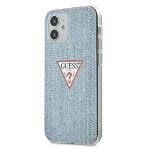 Guess GUHCP12SPCUJULLB iPhone 12 mini 5.4" blue/light blue hardcase Jeans Collectioneng