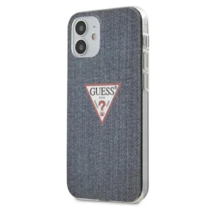 Guess GUHCP12SPCUJULDB iPhone 12 mini 5.4" navy/dark blue hardcase Jeans Collectioneng