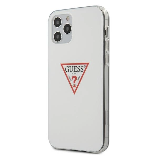 Guess GUHCP12MPCUCTLWH iPhone 12/12 Pro 6.1" white/white hardcase Triangle Collectioneng
