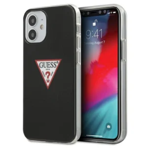 Guess GUHCP12SPCUCTLBK iPhone 12 mini 5.4" black/black hardcase Triangle Collectioneng