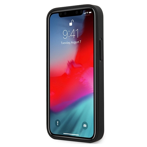 Guess GUHCP12SVSATMLRE iPhone 12 mini 5.4" red/red hardcase Saffianoeng