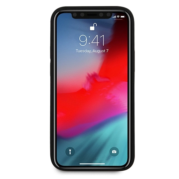 Guess GUHCP12SVSATMLRE iPhone 12 mini 5.4" red/red hardcase Saffianoeng
