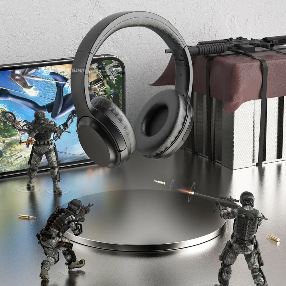 Dudao X22Pro on-ear wireless Bluetooth 5.3 headphones - blackeng
