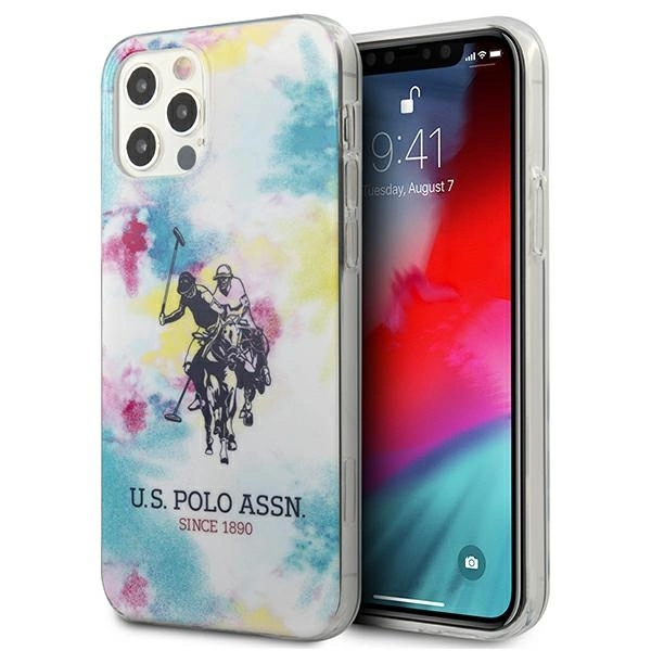 US Polo USHCP12LPCUSML iPhone 12 Pro Max 6,7" multicolor Tie & Dye Collectioneng
