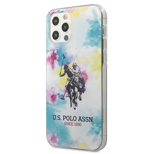 US Polo USHCP12LPCUSML iPhone 12 Pro Max 6,7" multicolor Tie & Dye Collectioneng