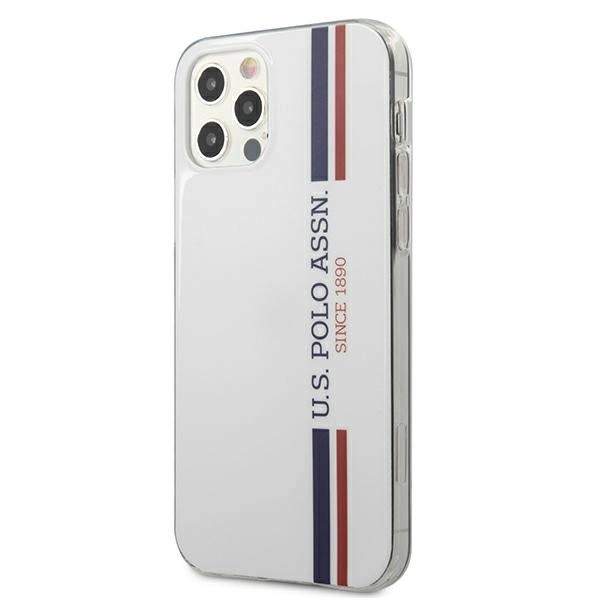 US Polo USHCP12LPCUSSWH iPhone 12 Pro Max 6,7" biały/white Tricolor Collectioneng