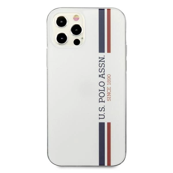 US Polo USHCP12LPCUSSWH iPhone 12 Pro Max 6,7" biały/white Tricolor Collectioneng