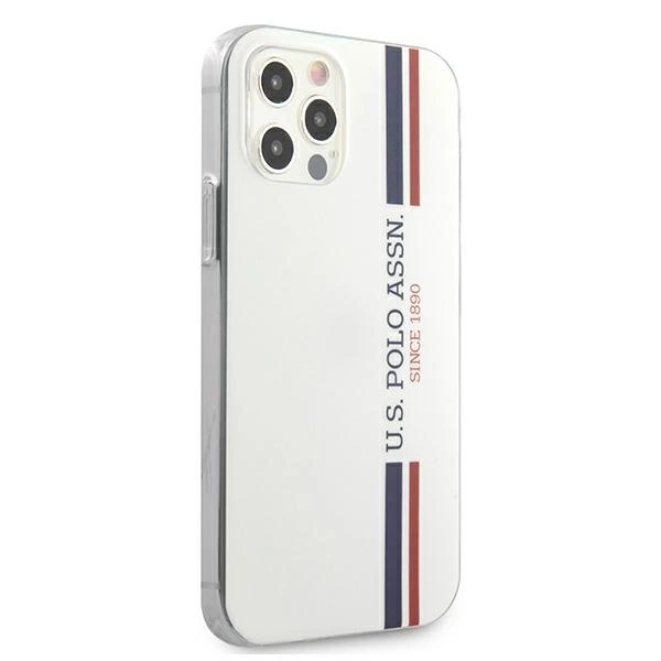 US Polo USHCP12LPCUSSWH iPhone 12 Pro Max 6,7" biały/white Tricolor Collectioneng