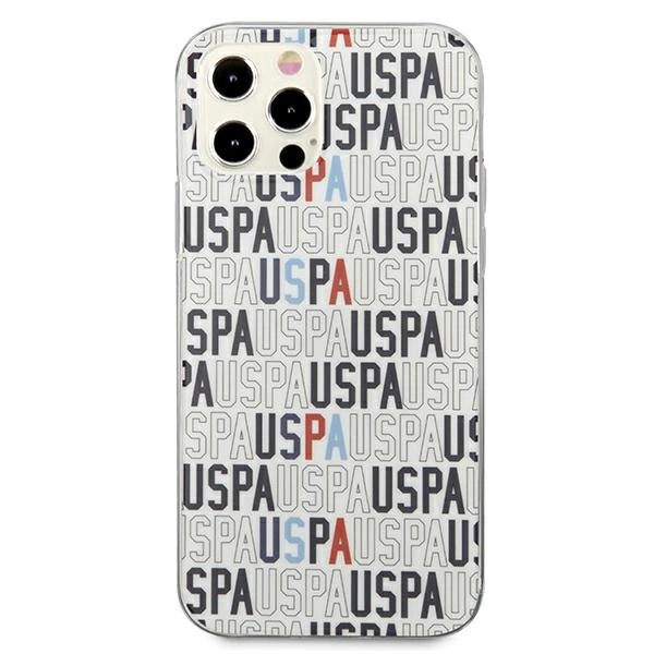 US Polo USHCP12MPCUSPA6 iPhone 12/12 Pro 6,1" biały/white Logo Mania Collectioneng