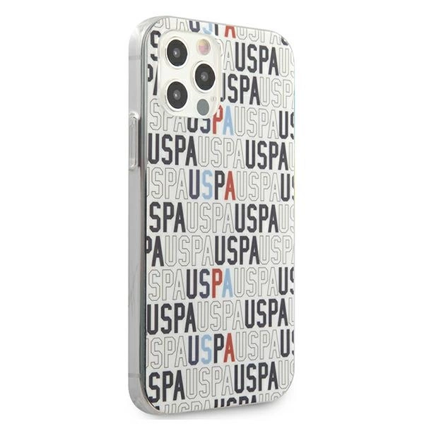 US Polo USHCP12MPCUSPA6 iPhone 12/12 Pro 6,1" biały/white Logo Mania Collectioneng
