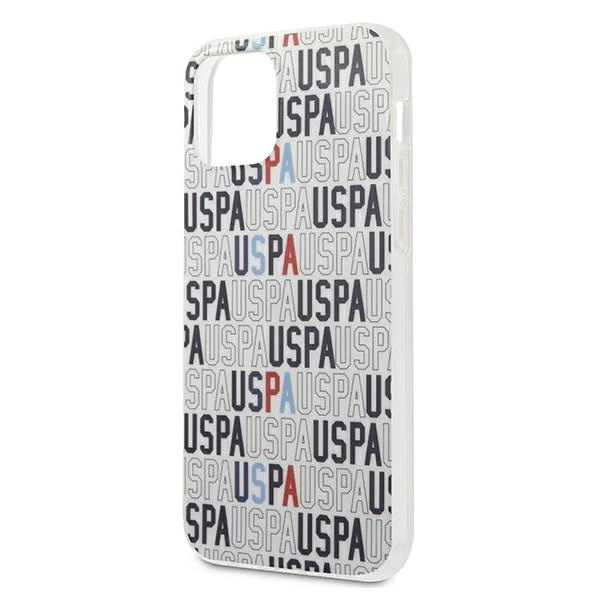 US Polo USHCP12MPCUSPA6 iPhone 12/12 Pro 6,1" biały/white Logo Mania Collectioneng
