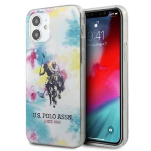 US Polo USHCP12SPCUSML iPhone 12 mini 5,4" multicolor Tie & Dye Collectioneng