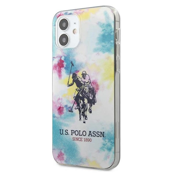 US Polo USHCP12SPCUSML iPhone 12 mini 5,4" multicolor Tie & Dye Collectioneng