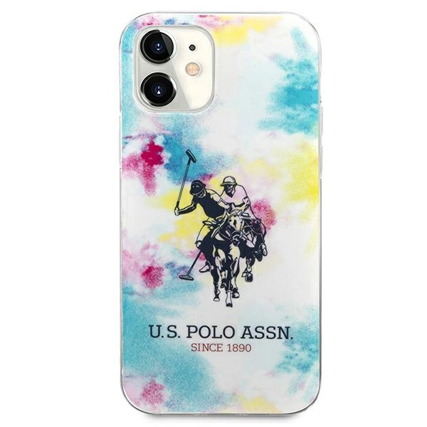US Polo USHCP12SPCUSML iPhone 12 mini 5,4" multicolor Tie & Dye Collectioneng