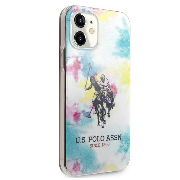 US Polo USHCP12SPCUSML iPhone 12 mini 5,4" multicolor Tie & Dye Collectioneng
