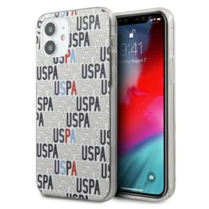 US Polo USHCP12SPCUSPA6 iPhone 12 mini 5,4" biały/white Logo Mania Collectioneng