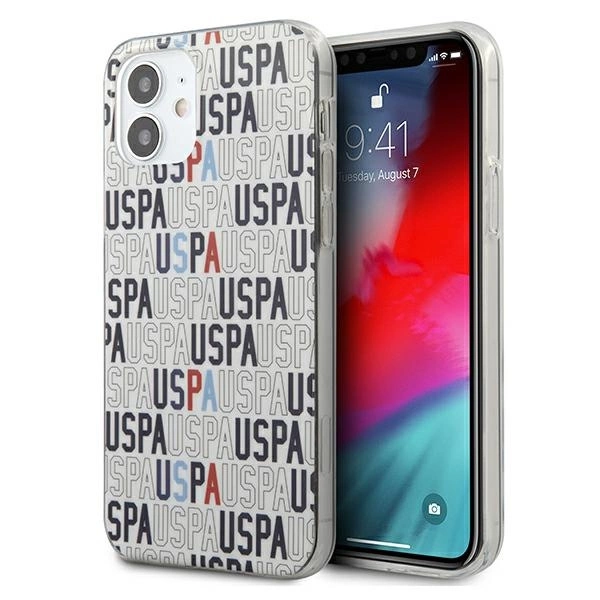 US Polo USHCP12SPCUSPA6 iPhone 12 mini 5,4" biały/white Logo Mania Collectioneng