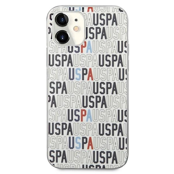 US Polo USHCP12SPCUSPA6 iPhone 12 mini 5,4" biały/white Logo Mania Collectioneng