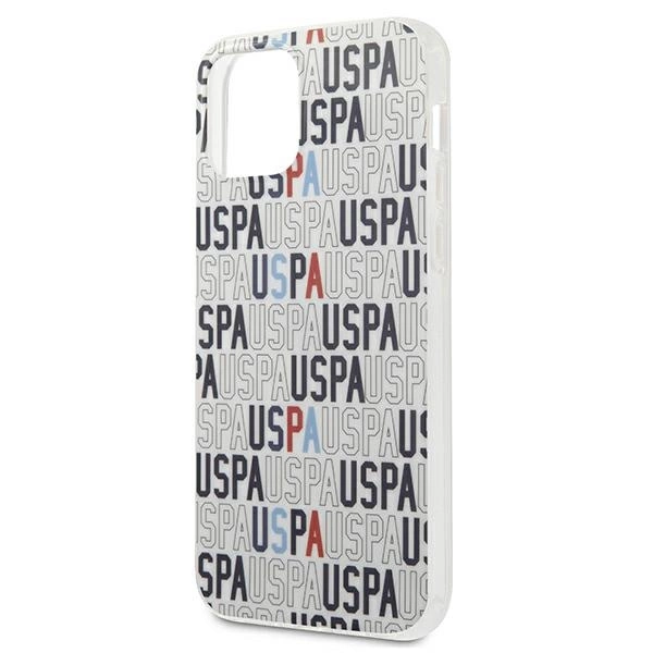US Polo USHCP12SPCUSPA6 iPhone 12 mini 5,4" biały/white Logo Mania Collectioneng