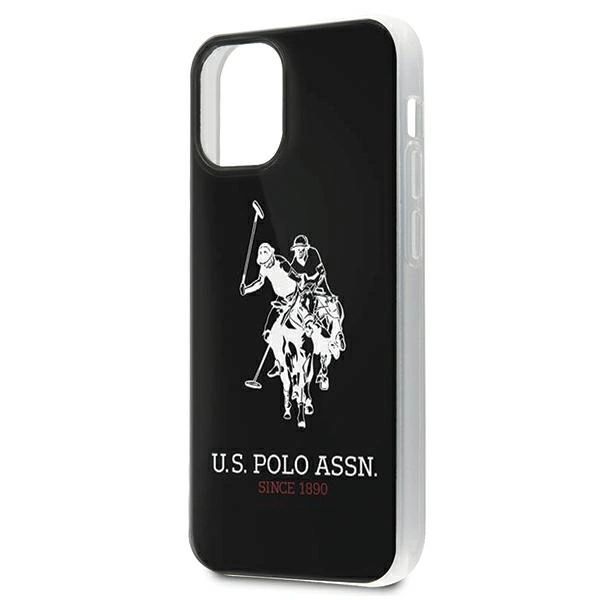 US Polo USHCP12STPUHRBK iPhone 12 mini 5,4" czarny/black Shiny Big Logoeng