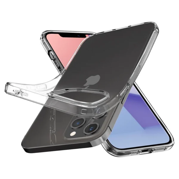 Spigen Liquid Crystal Case for iPhone 12 / iPhone 12 Pro - Transparenteng