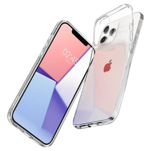 Spigen Liquid Crystal Case for iPhone 12 / iPhone 12 Pro - Transparenteng