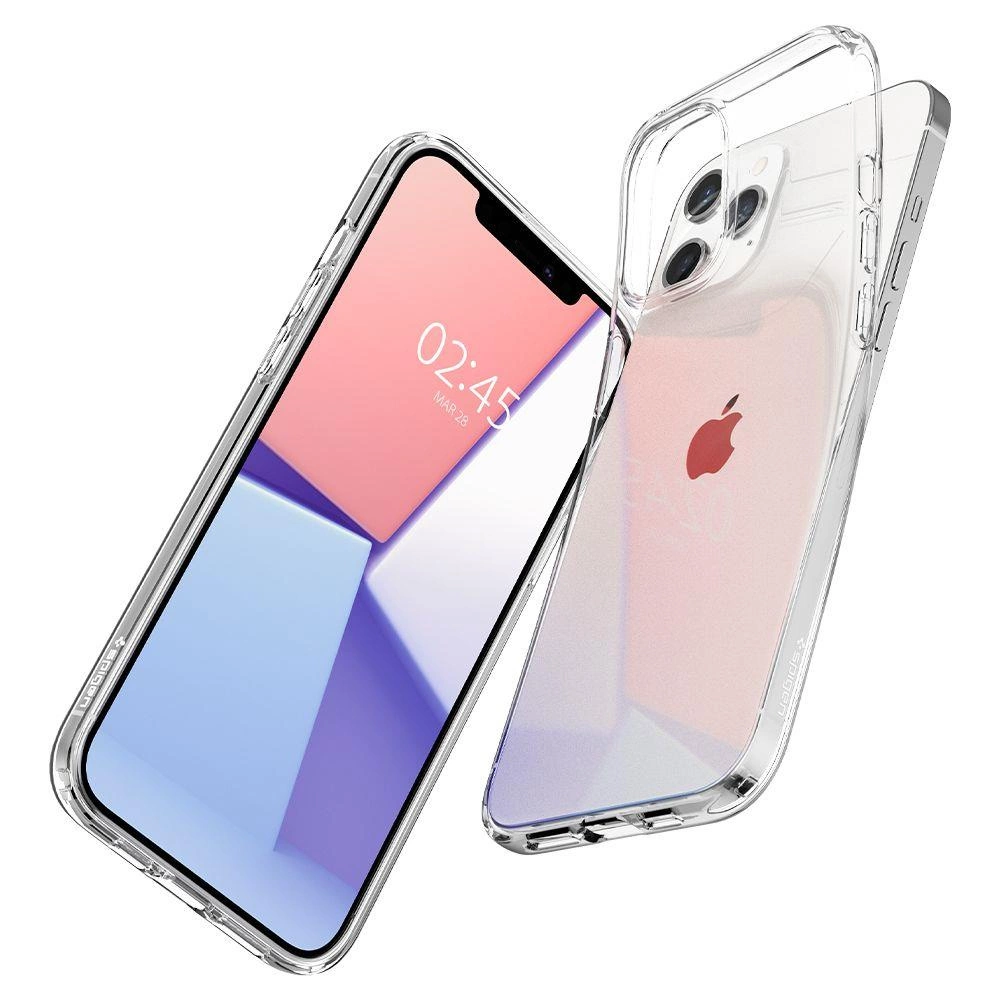 Spigen Liquid Crystal Case for iPhone 12 / iPhone 12 Pro - Transparenteng
