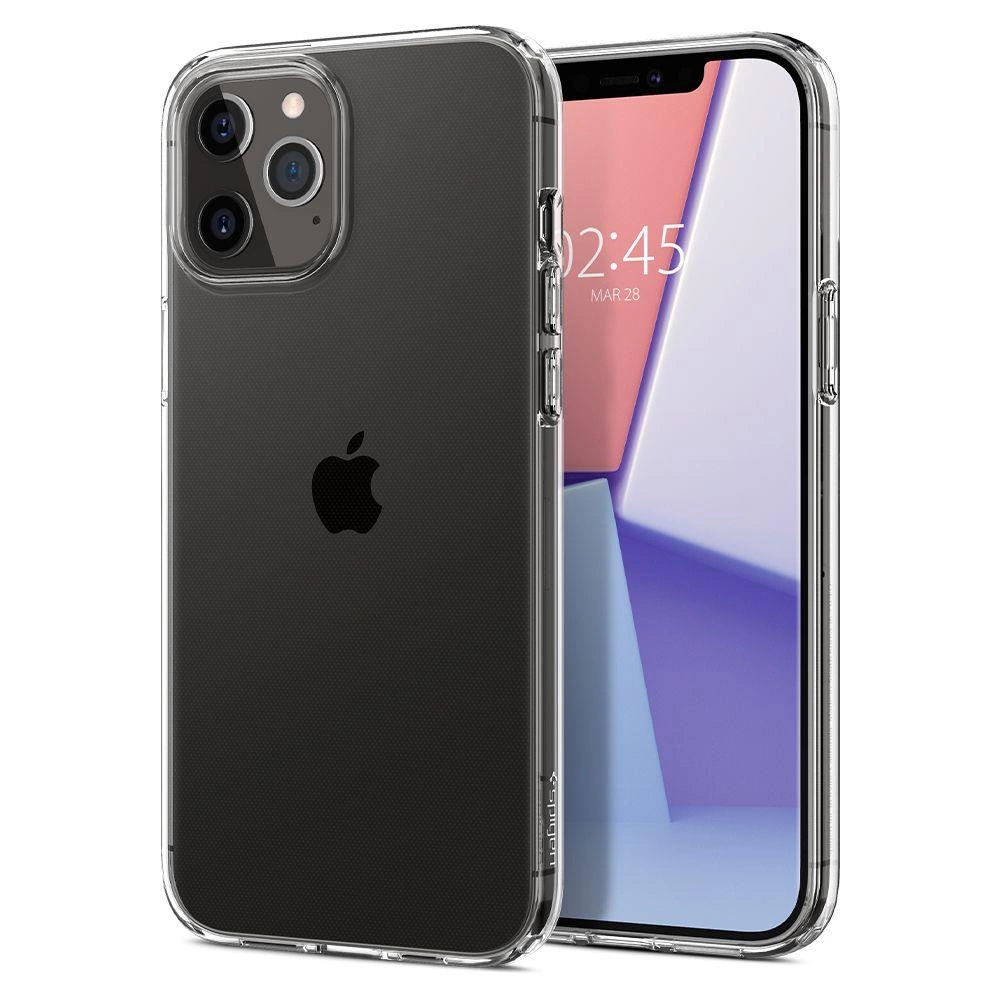 Spigen Liquid Crystal Case for iPhone 12 / iPhone 12 Pro - Transparenteng