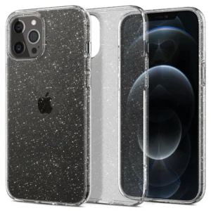 Spigen Liquid Crystal Case for iPhone 12 / iPhone 12 Pro - Clear Glittereng