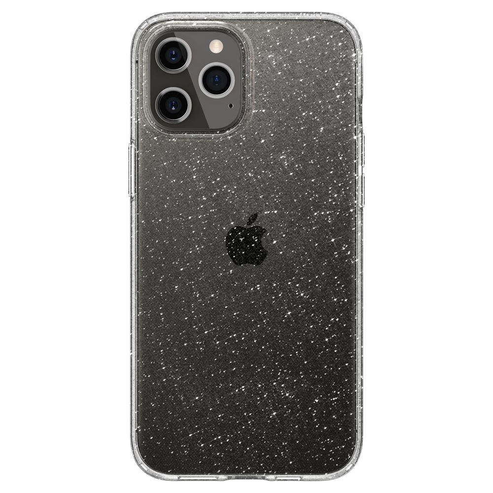 Spigen Liquid Crystal Case for iPhone 12 / iPhone 12 Pro - Clear Glittereng